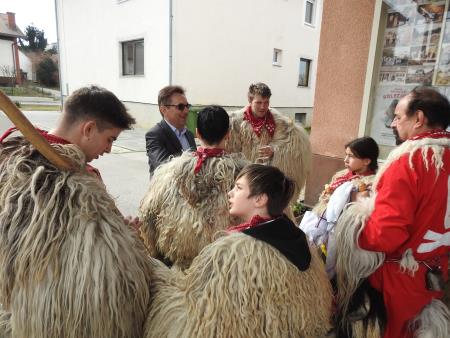 Občino Razkrižje obiskali kurenti 2019 14